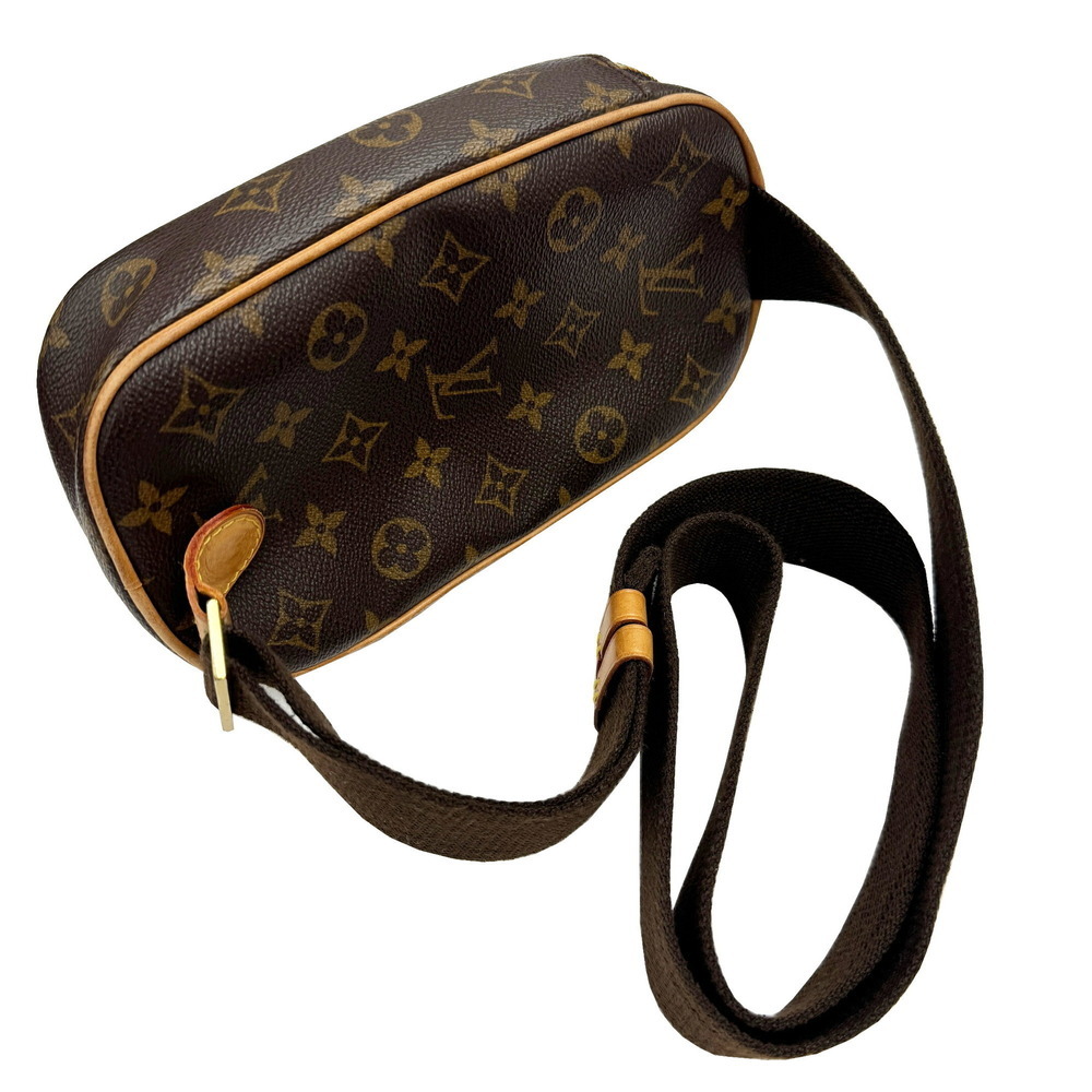 LOUIS VUITTON Authentic Brown Monogram Pochette Shoulder Bag - Picture 2 of 11